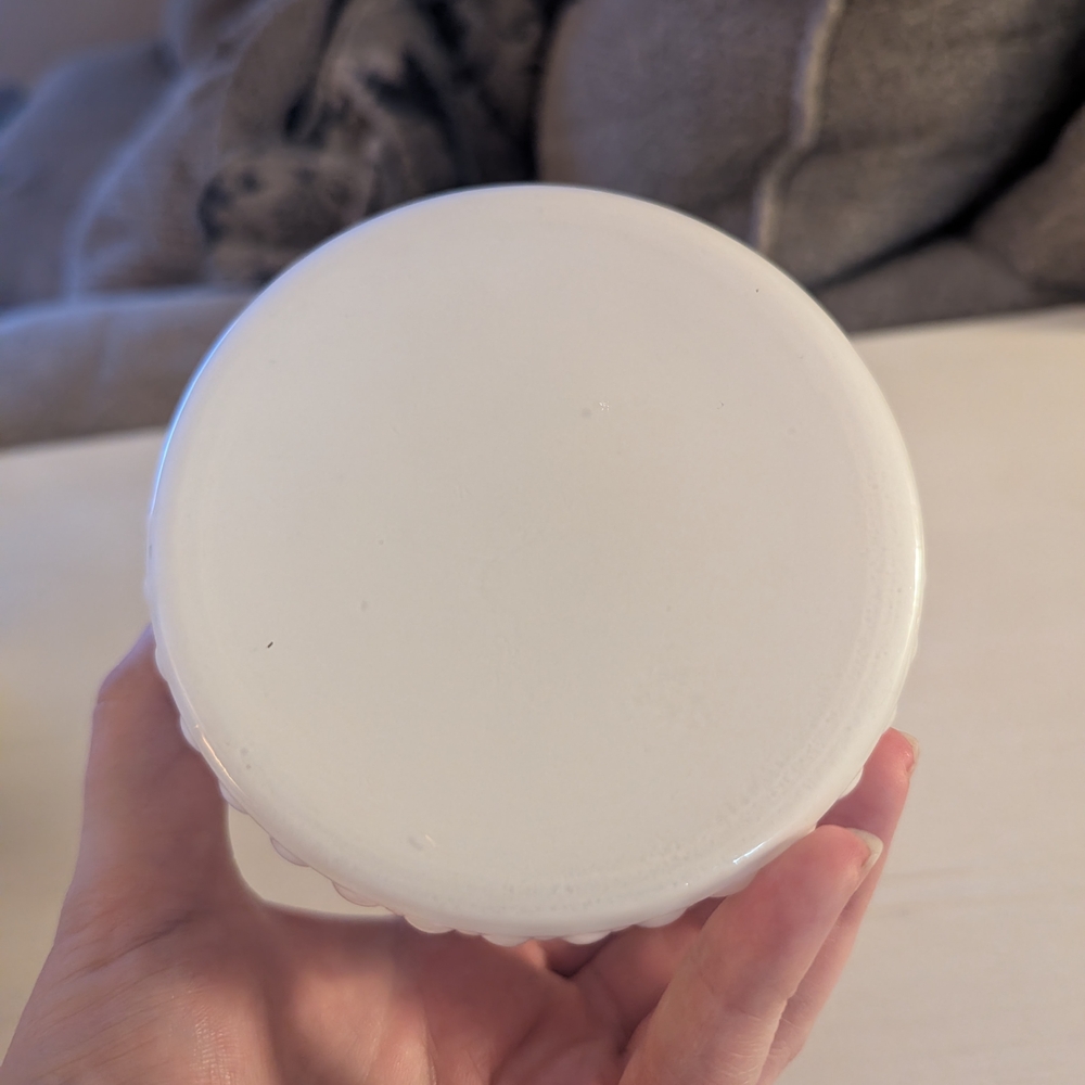 Textured Glass Tea Light Holder - Picture 6 of 6